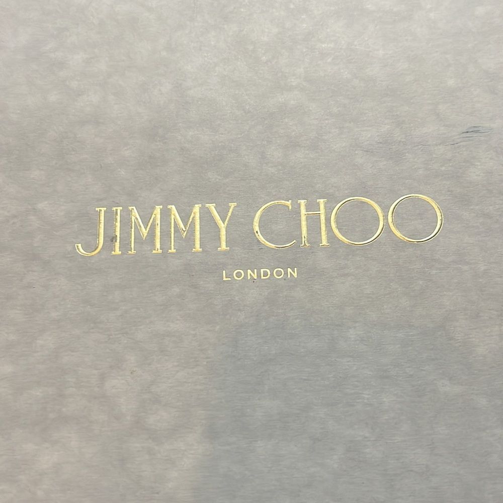 Jimmy Choo Love 85 Leather Mesh Pointed-Toe Pumps, New, Size 43 - Picture 12 of 16